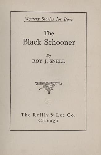Tapa de The black schooner