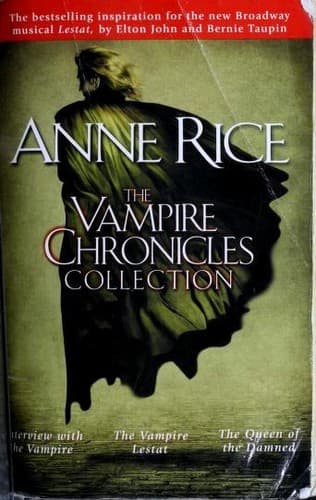 Tapa de Vampire Chronicles (Interview with the Vampire / Queen of the Damned / Vampire Lestat)