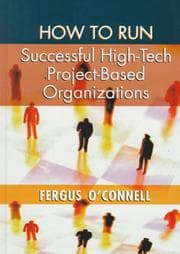 Tapa de How to run successful high-tech project-based organizations