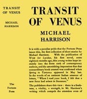 Tapa de Transit of Venus