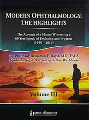 Tapa de Modern Ophthalmology: The Highlights Volume III