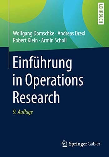 Tapa de Einführung in Operations Research (German Edition)