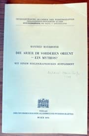 Tapa de Die Arier im Vorderen Orient