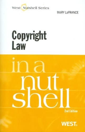 Tapa de Copyright Law in a Nutshell (Nutshells)