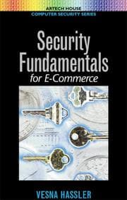 Tapa de Security Fundamentals for E-Commerce (Artech House Computer Security Series. New Series)