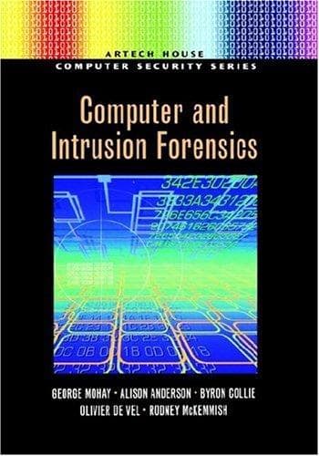 Tapa de Computer and Intrusion Forensics (Artech House Computer Security Series)