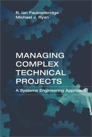 Tapa de Managing complex technical projects