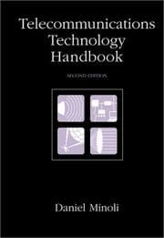 Tapa de Telecommunications Technology Handbook (Artech House Telecommunications Library)