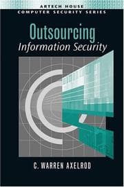 Tapa de Outsourcing Information Security (Computer Security Series)