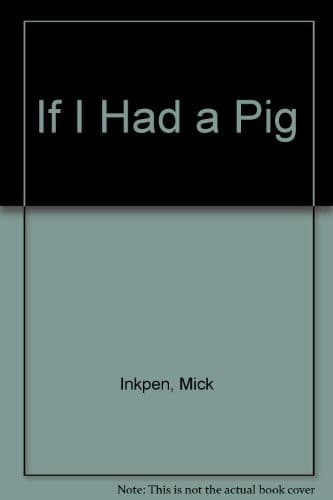 Tapa de If I Had a Pig