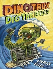 Tapa de Dinotrux Dig the Beach
