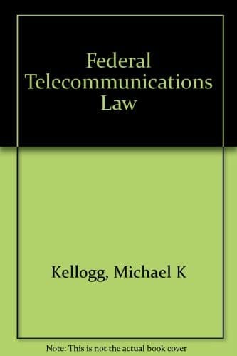 Tapa de Federal telecommunications law