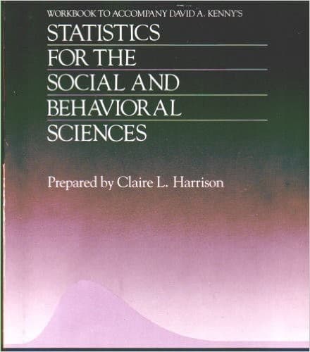 Tapa de Statistics for the social and behavioral sciences