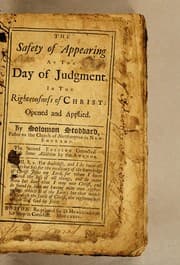 Tapa de The safety of appearing at the day of judgment, in the righteousness of Christ: opened and applied
