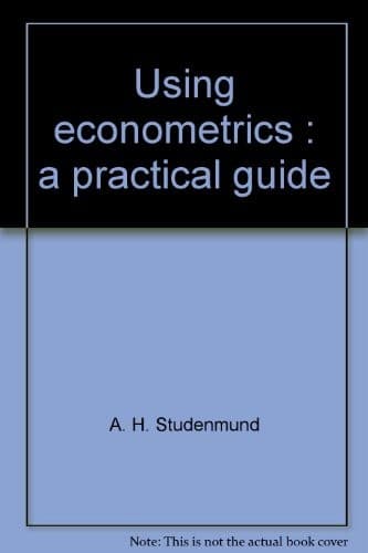 Tapa de Using econometrics