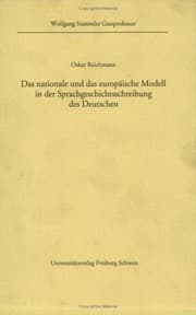 Tapa de Das nationale und das europaische Modell in der Sprachgeschichtsschreibung des Deutschen.