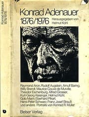 Tapa de Konrad Adenauer, 1876-1976 (German Edition)