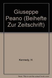 Tapa de Giuseppe Peano