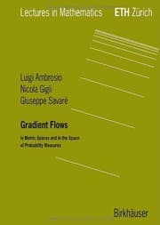 Tapa de Gradient Flows: In Metric Spaces and in the Space of Probability Measures (Lectures in Mathematics. ETH Zürich (closed))