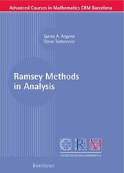 Tapa de Ramsey Methods in Analysis (Advanced Courses in Mathematics - CRM Barcelona)
