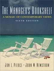Tapa de The manager's bookshelf