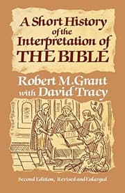 Tapa de A Short History of the Interpretation of the Bible