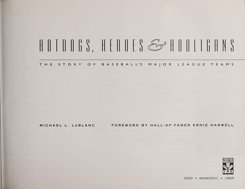 Tapa de Hotdogs, Heroes & Hooligans