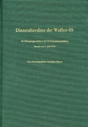 Tapa de Dienstaltersliste der Waffen-SS