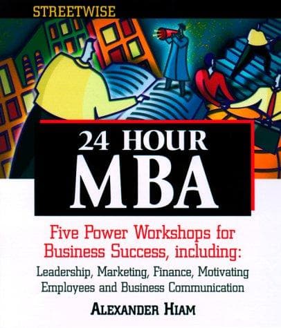 Tapa de Streetwise 24 Hour MBA