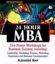 Tapa de Streetwise 24 Hour MBA