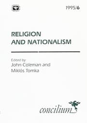 Tapa de Concilium 1995/6 Religion and Nationalism