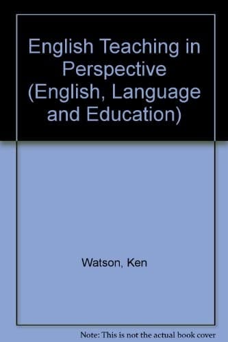Tapa de English teaching in perspective