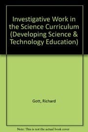 Tapa de Investigative work in the science curriculum