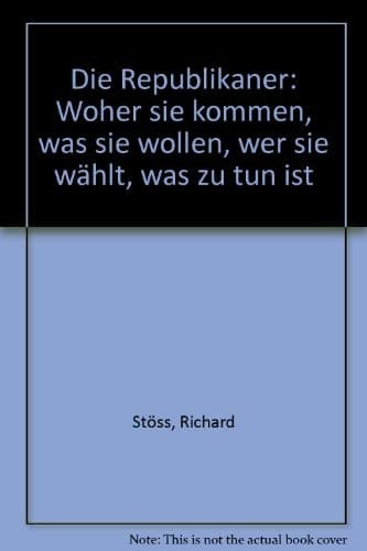 Tapa de Die "Republikaner"