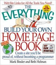 Tapa de The Everything build your own home page book