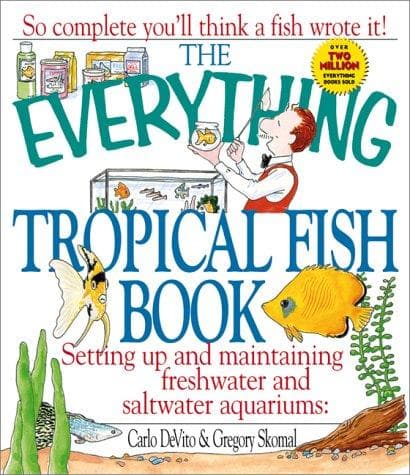 Tapa de The everything tropical fish book