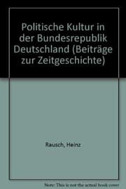 Tapa de Politische Kultur in der Bundesrepublik Deutshland