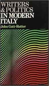 Tapa de Writers and politics in modern Italy