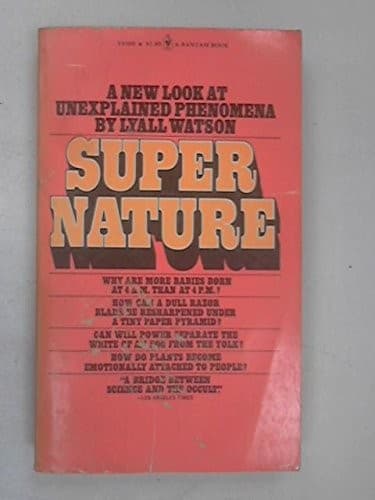 Tapa de Supernature