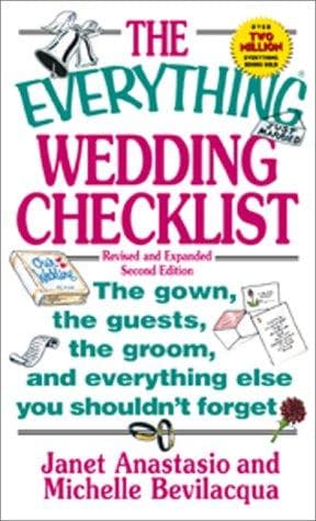 Tapa de The everything wedding checklist