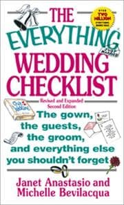 Tapa de The everything wedding checklist
