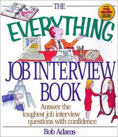 Tapa de The Everything Job Interview Book