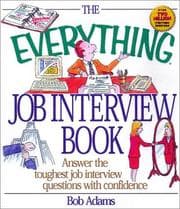 Tapa de The Everything Job Interview Book