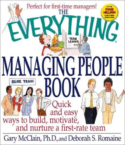 Tapa de The everything managing people book