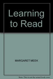 Tapa de Learning to read