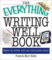 Tapa de The everything writing well book