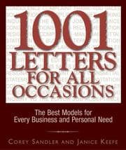Tapa de 1,001 letters for all occasions
