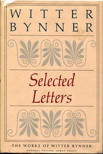 Tapa de Selected letters