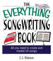 Tapa de The Everything Songwriting Book
