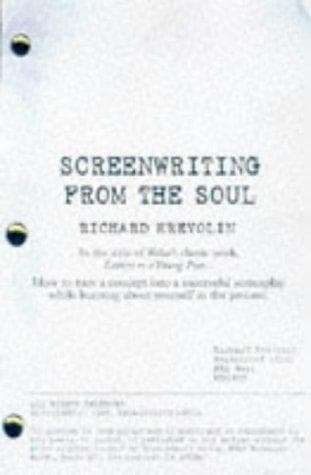 Tapa de Screenwriting from the soul